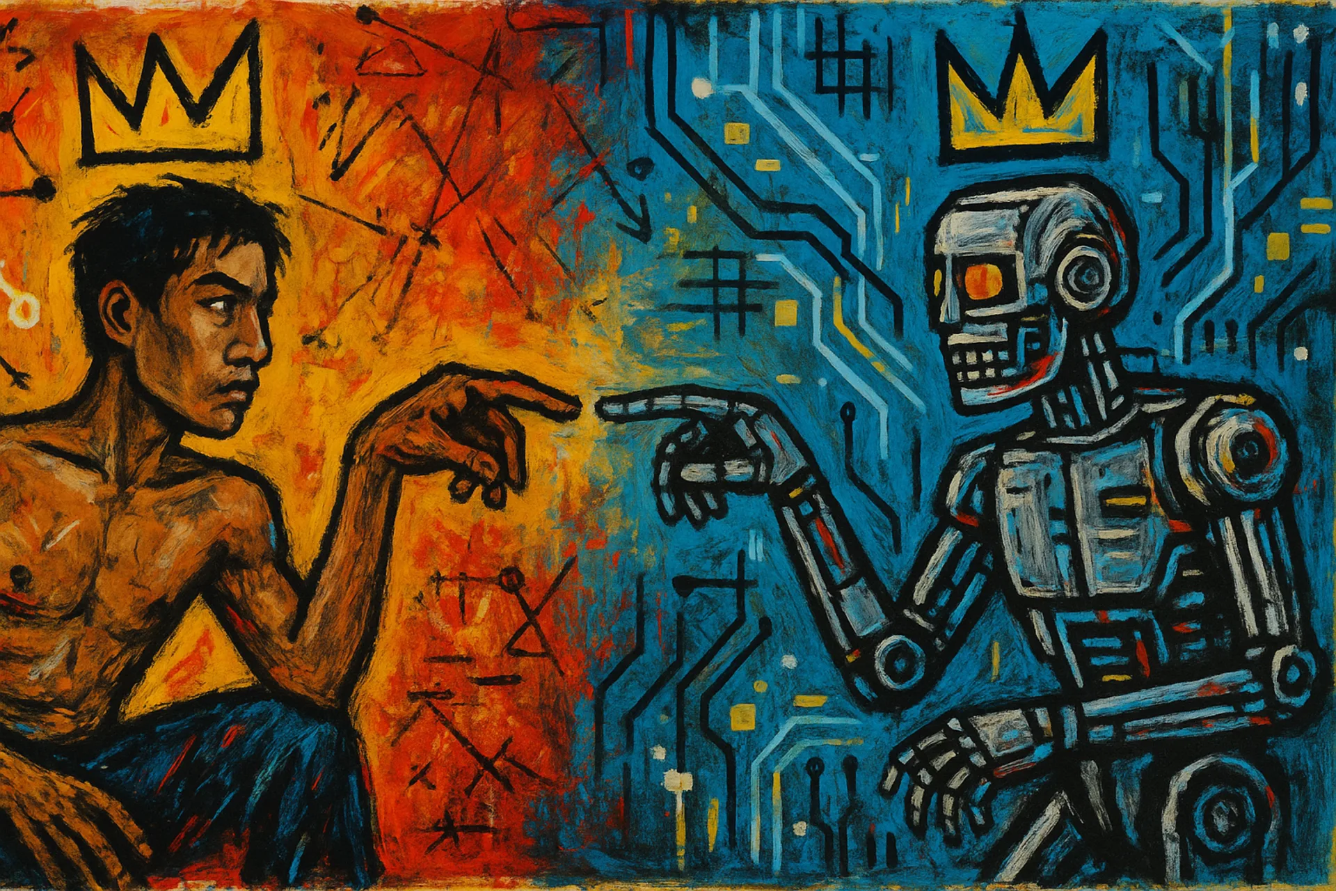 Gallery artwork — Untitled XV, Human × Machine