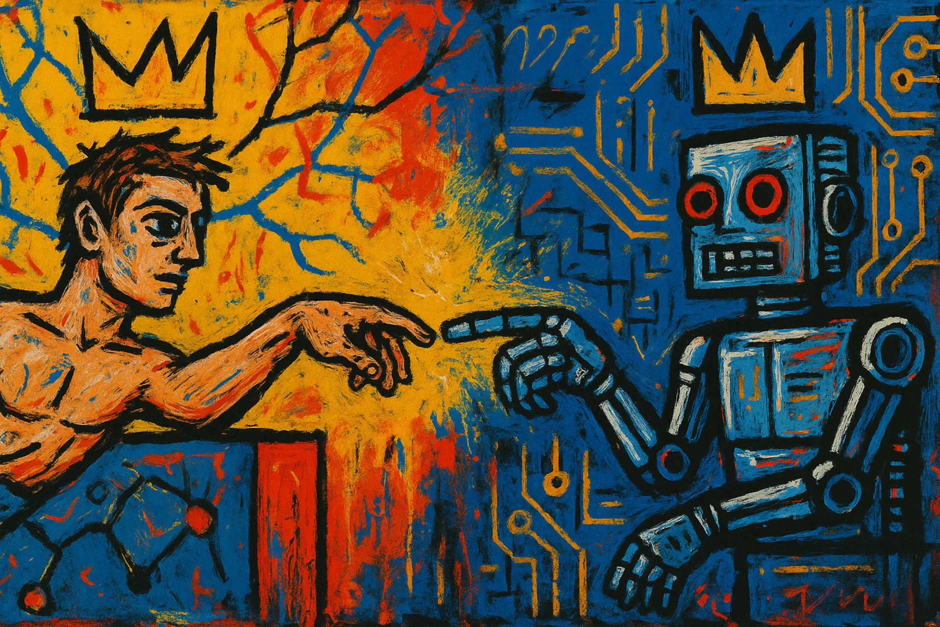 Gallery artwork — Untitled XVII, Human × Machine