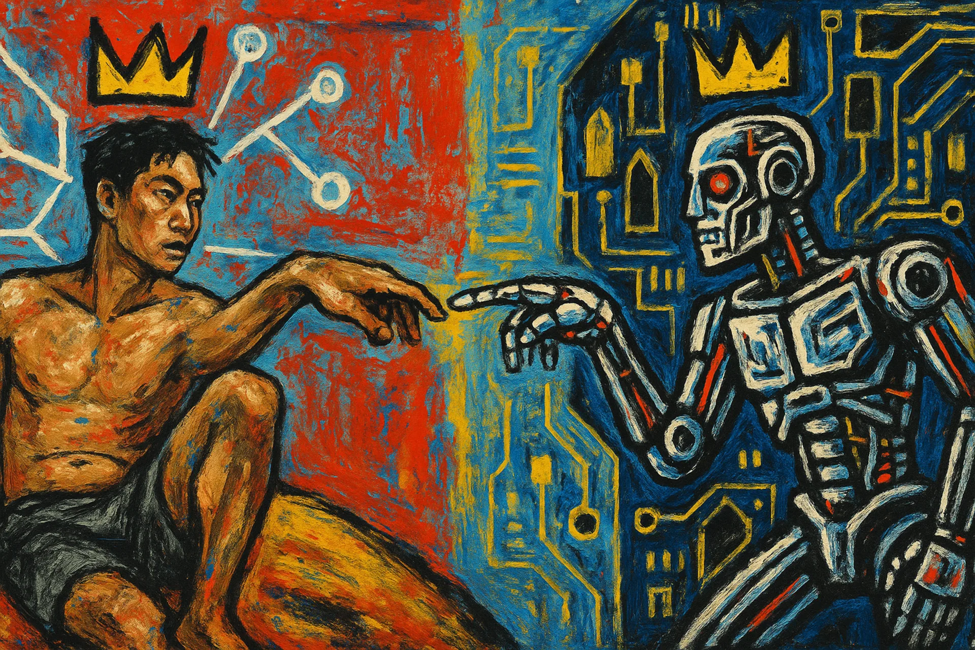 Gallery artwork — Untitled II, Human × Machine