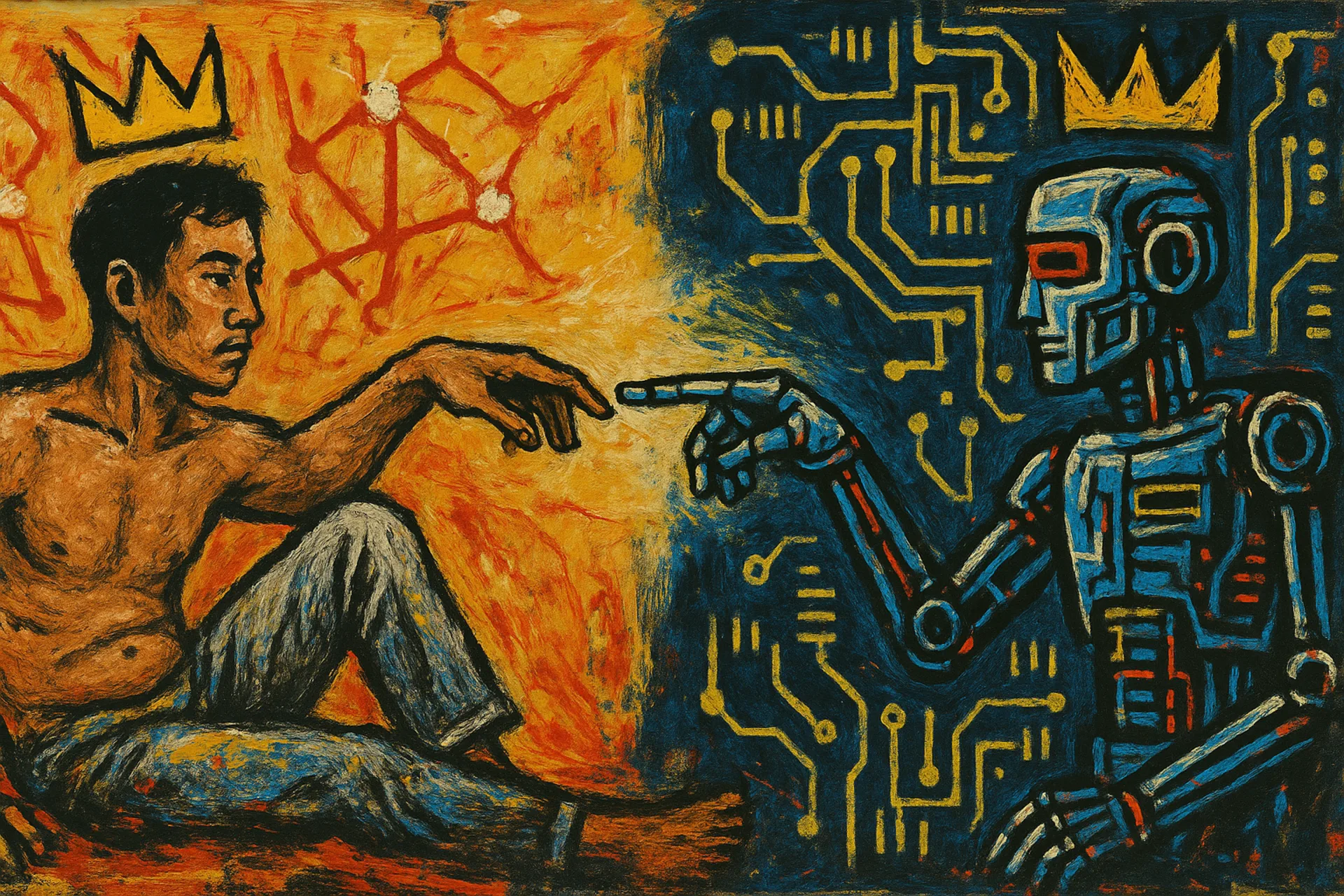 Gallery artwork — Untitled IV, Human × Machine