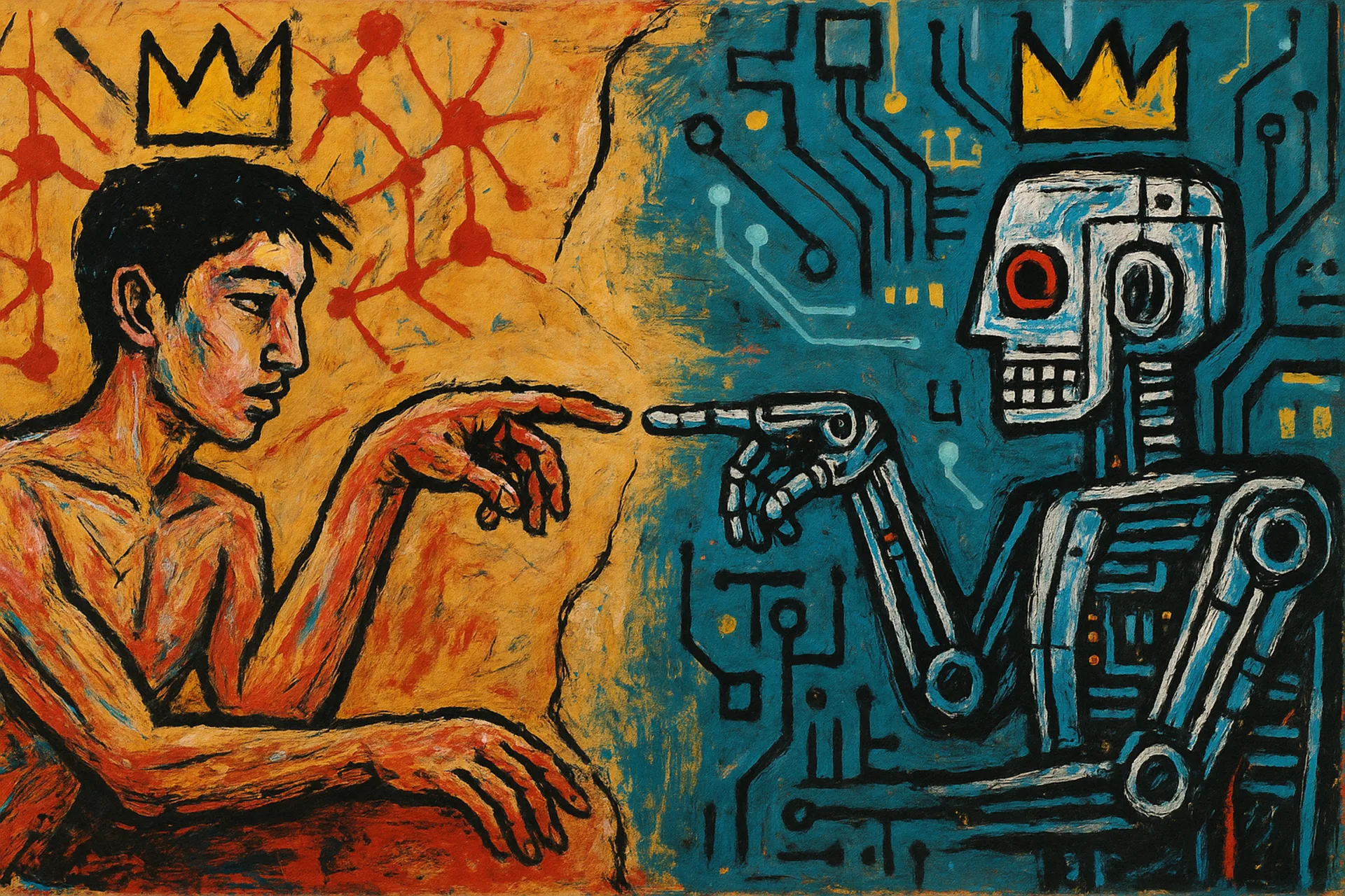 Gallery artwork — Untitled VI, Human × Machine